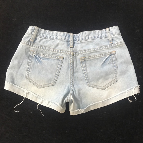 Forever 21 Jean Shorts sz 24 - Picture 2 of 9